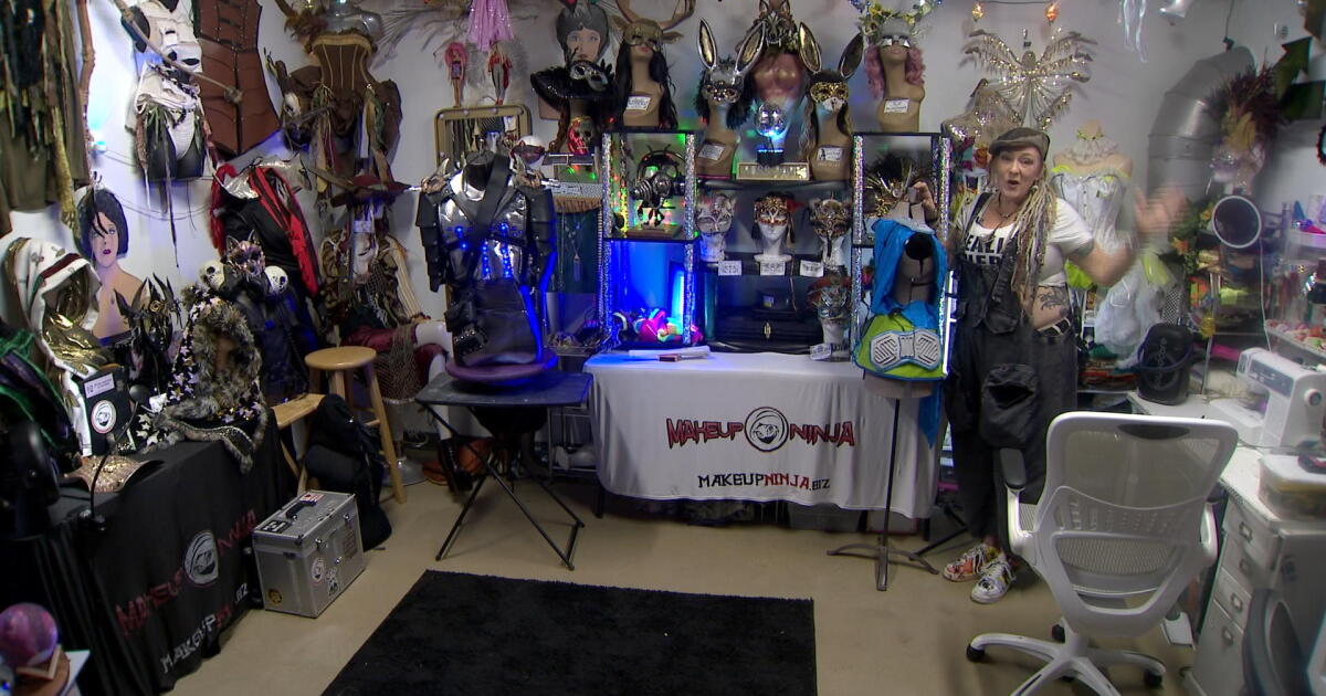 Meet the woman custom-making costumes and wild works of art for Halloween