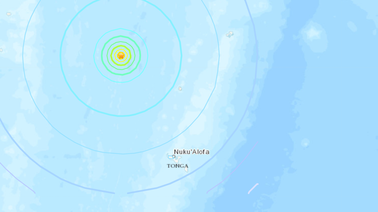 Tonga earthquake