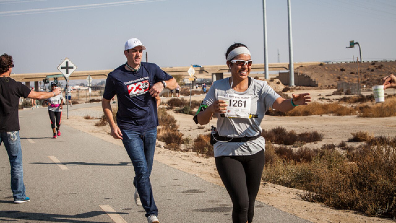 Photos: Bakersfield Marathon Mile 10 and Mile 23