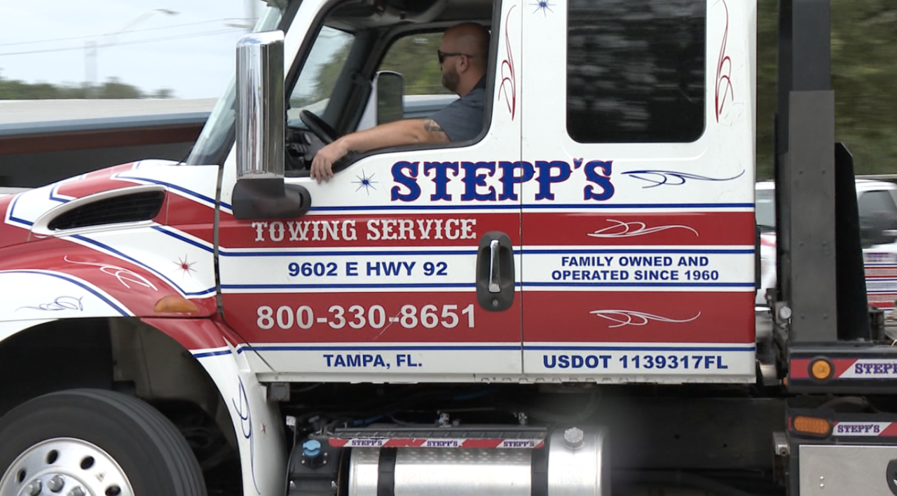 Stepp's Towing in Tampa