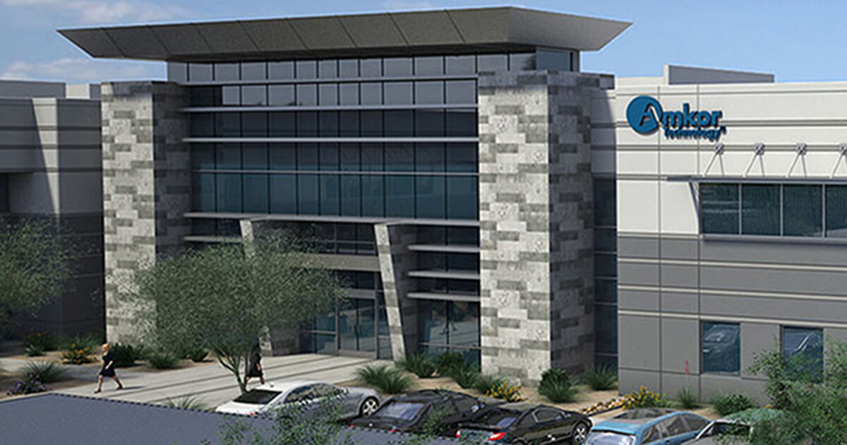 Amkor plans $2 billion facility in Peoria for packaging Apple computer chips - Vimarsana News