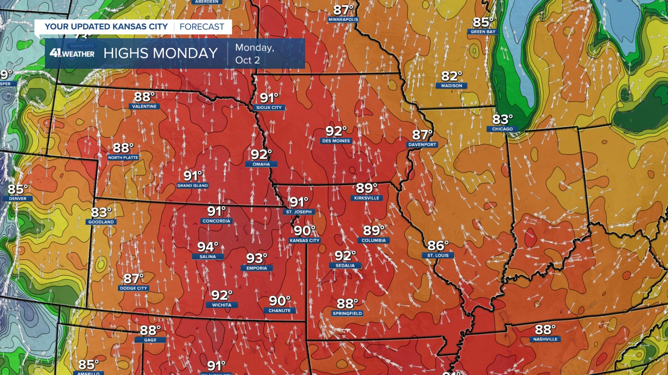 KSHB 41 Weather Blog 2 cold fronts bring change to Kansas City's weather