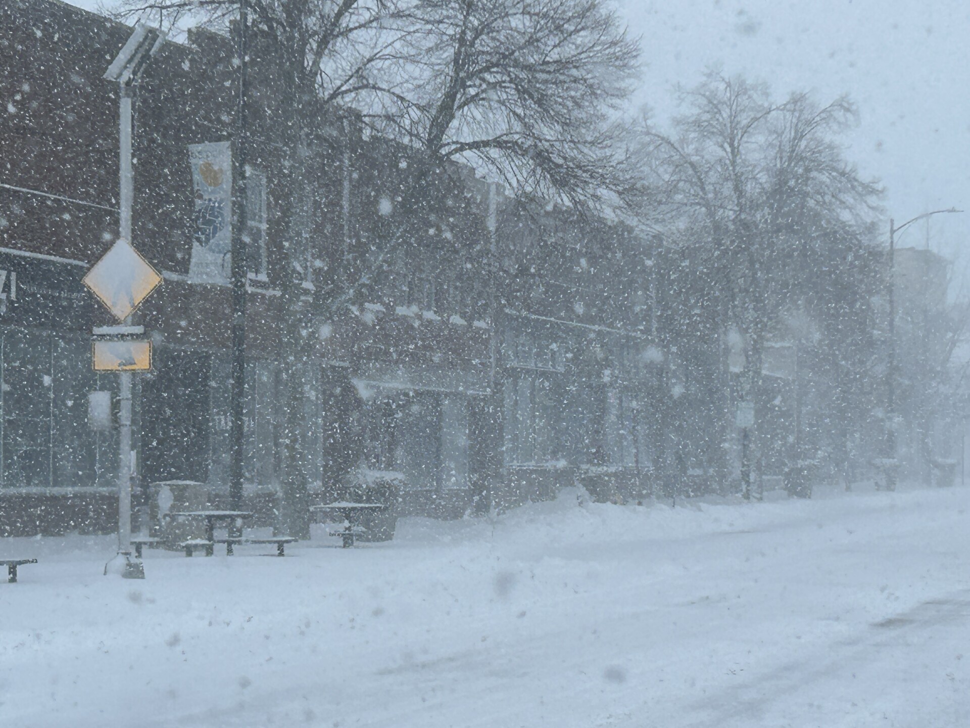 Downtown De Pere as seen on the afternoon of Sunday, March 15, 2026.