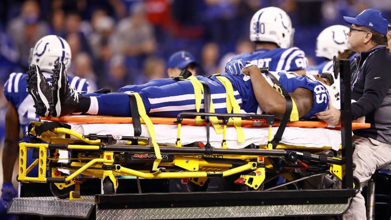 Colts Te Brandon Williams Released From Hospital After Injury