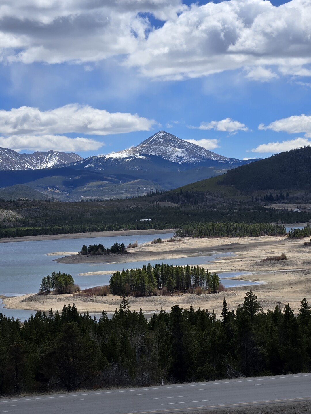 Dillon Reservoir from viewer Kimberley Shumard on April 23