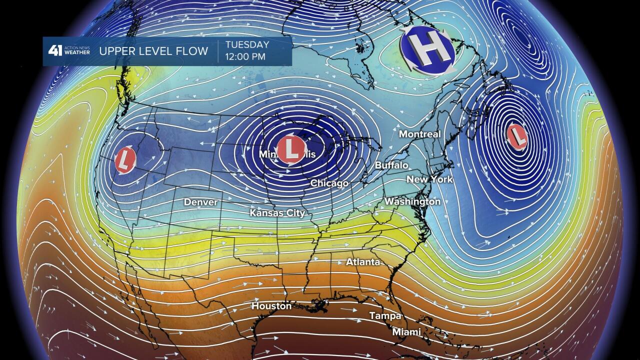 500 mb Flow Valid Today