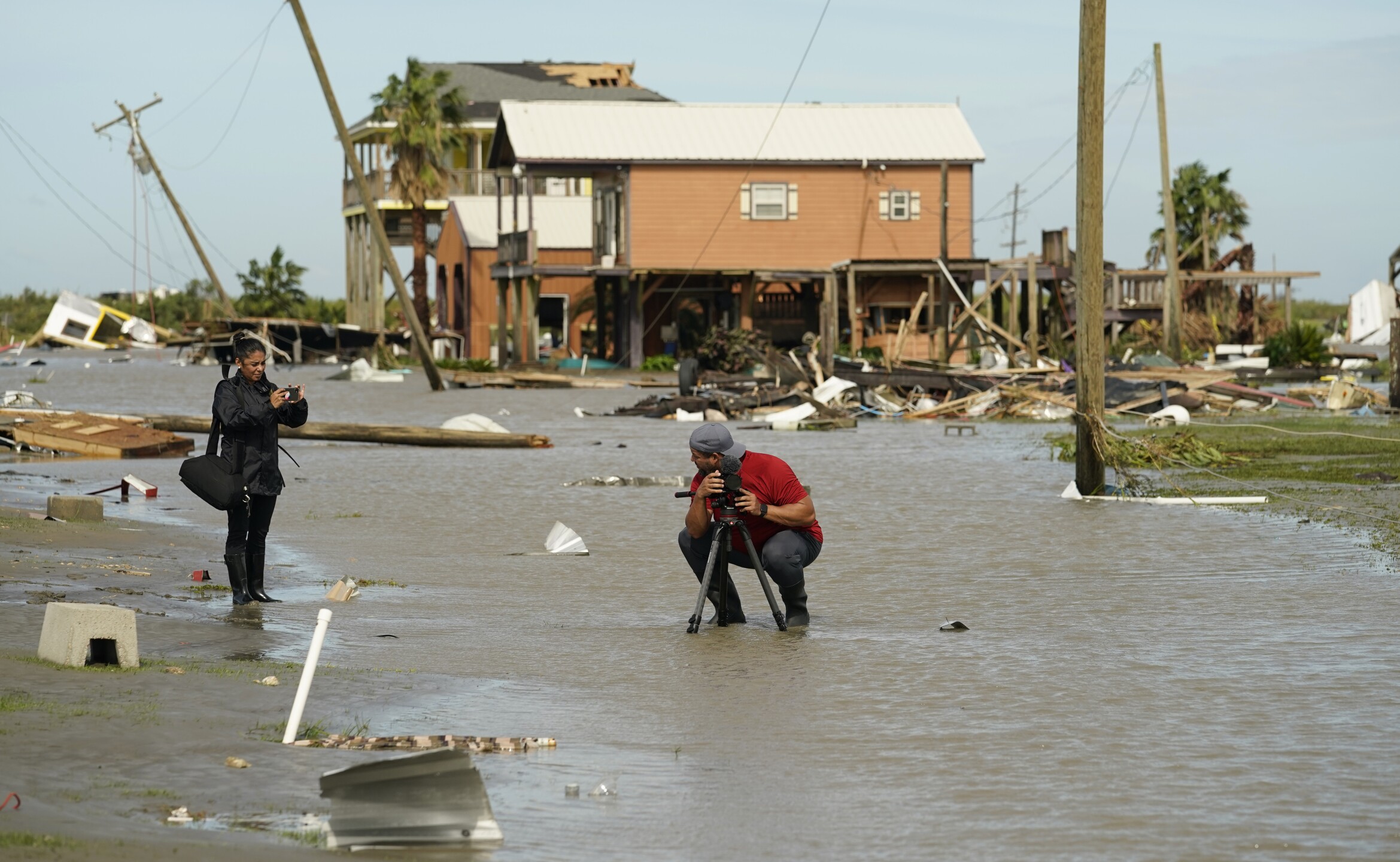 Photos  Hurricane Laura slams parts of Louisiana and Texas leaving