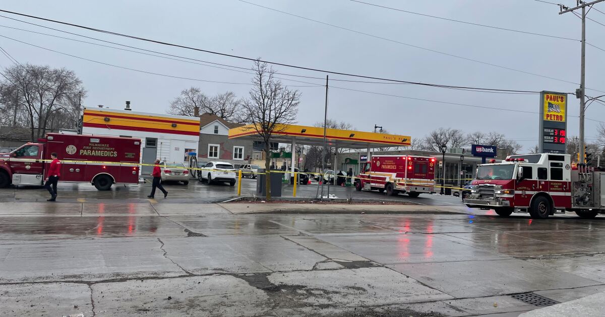 Two dead after gas station shooting near 37th and Villard in Milwaukee