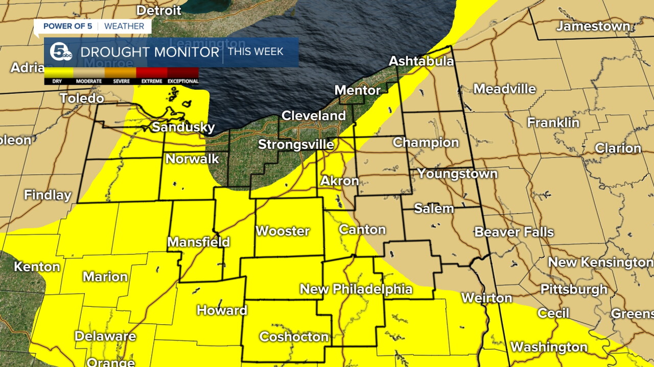 Drought slowly improving across Northeast Ohio