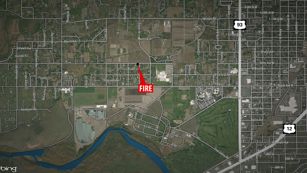 Missoula North Avenue Fire July 5