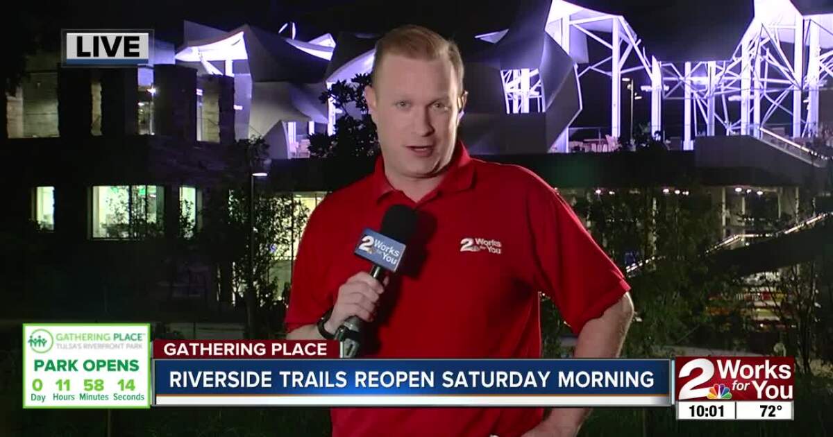 Tulsa S Gathering Place Among Largest Us Parks To Open Saturday Tulsa S Gathering Place Among Largest Us Parks To Open Saturday