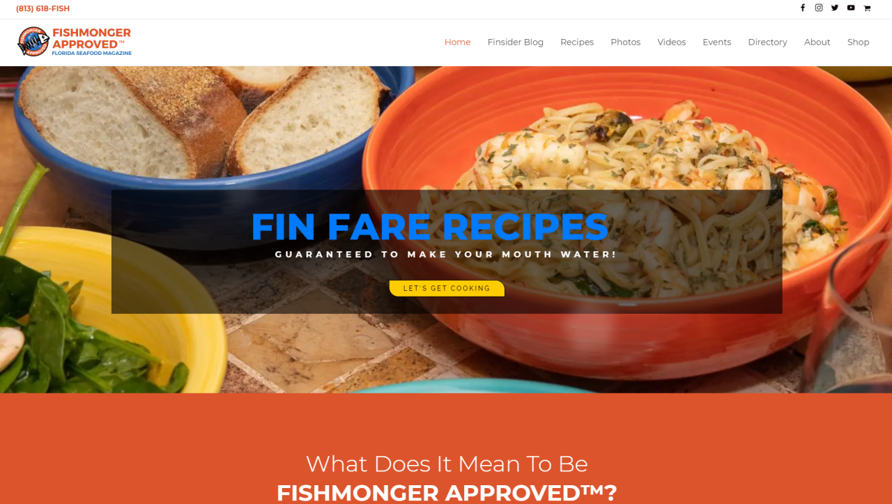 Fishmonger Approved website
