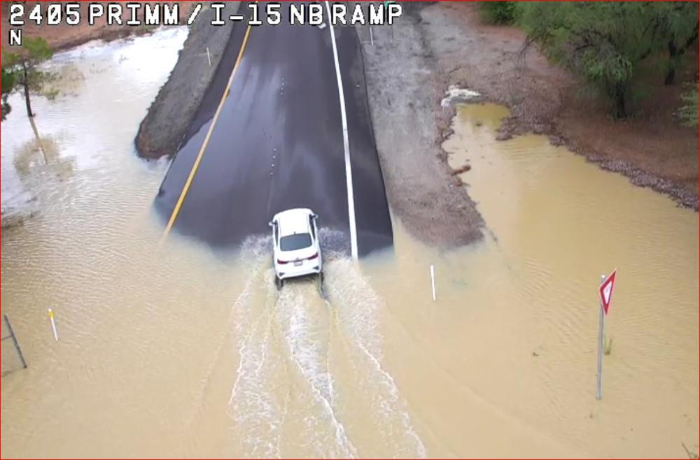 Primm Boulevard flooding