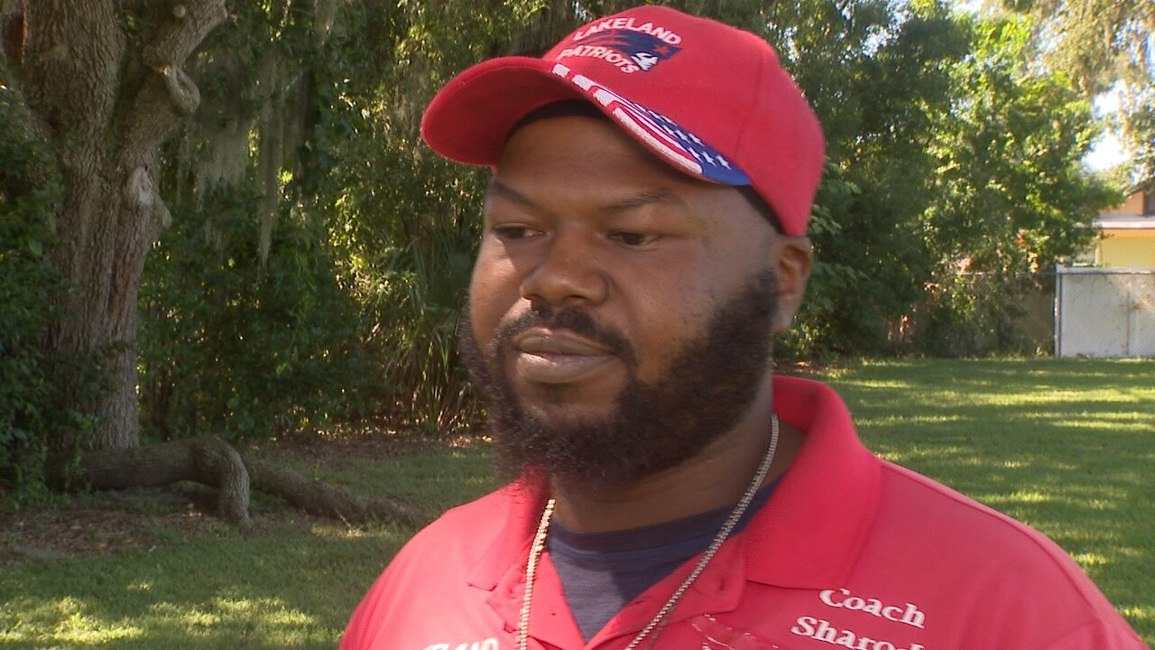 Sharod Odom a youth football coach in Lakeland