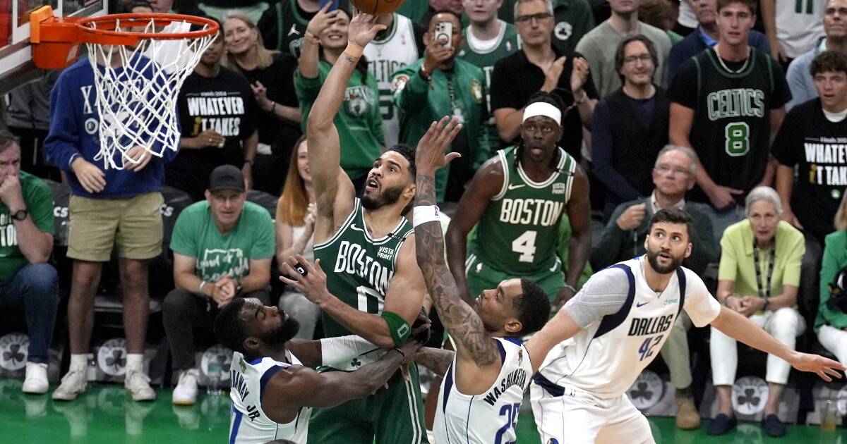 Celtics win NBA championship with 106-88 Game 5 victory over Mavericks