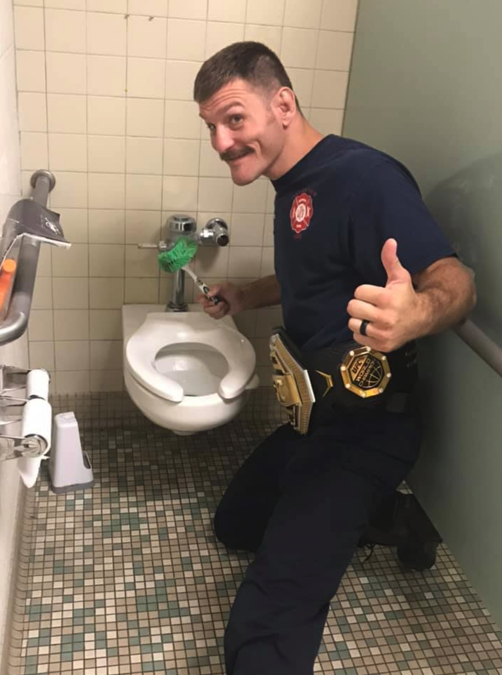 Stipe Miocic Valley View Fire Department