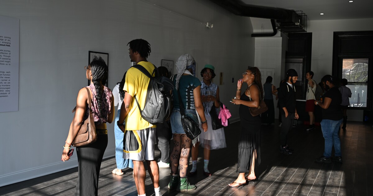 Baltimore City MICA students showcase "GEMS" exhibit at Baltimore gallery Randall Newsome