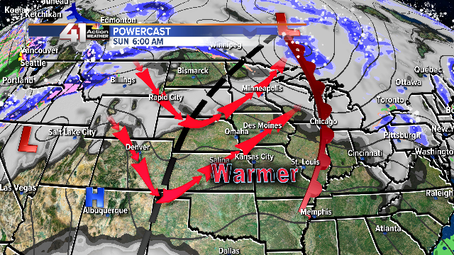 Weather Blog Great Super Bowl Weather Then A Winter Blast Next
