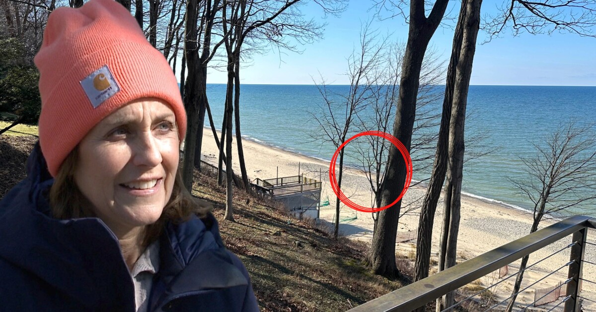 Woman spots man's body on Lake Michigan beach during morning coffee