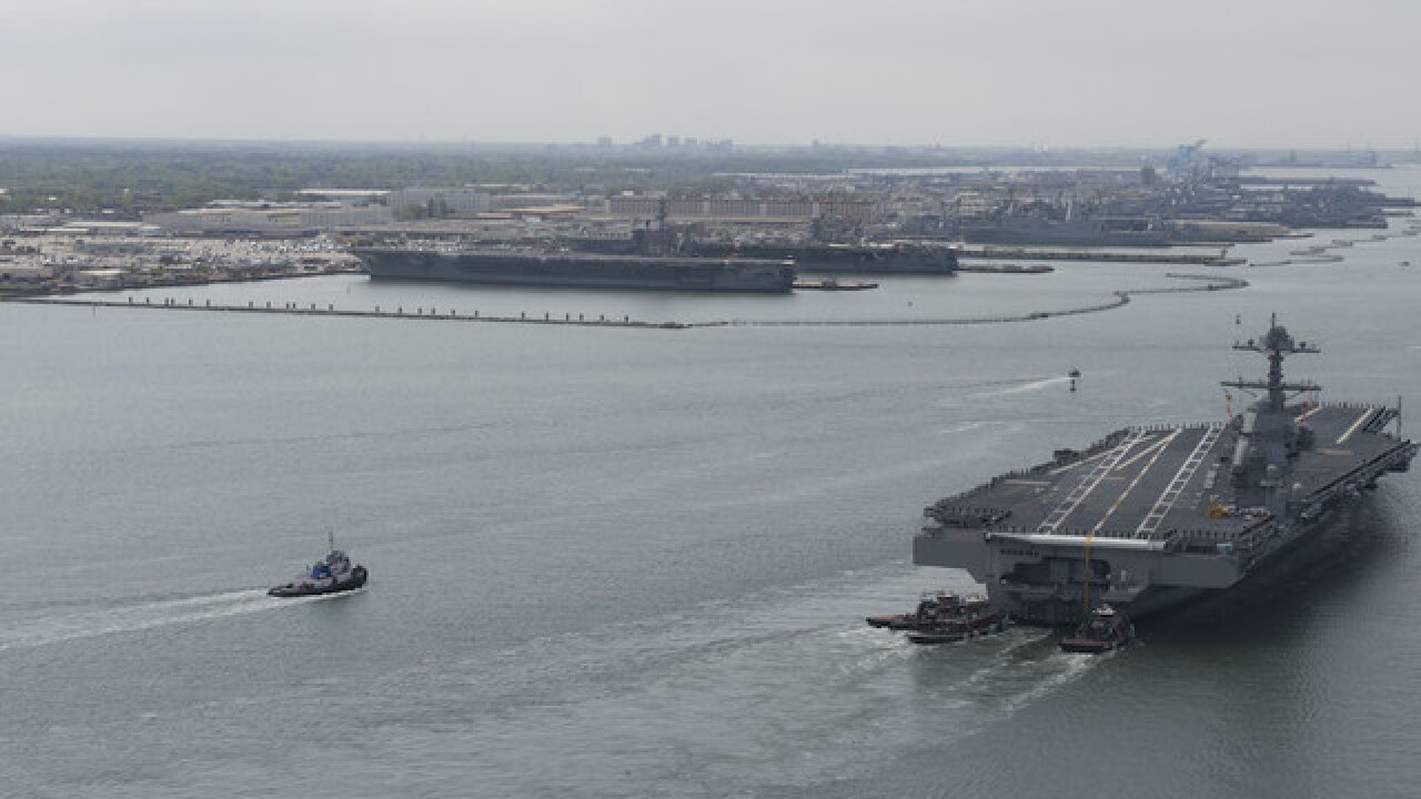 Bomb threat at Naval Station Norfolk cleared