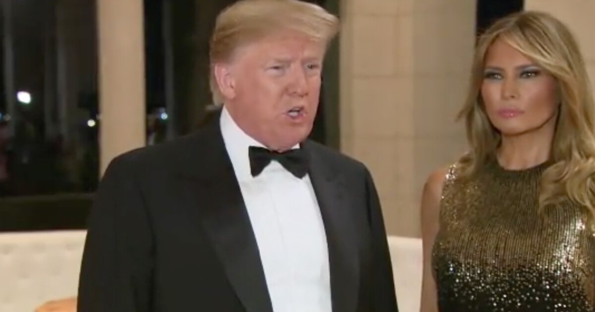 Here S How President Trump And Melania Spent Their New Year S Eve