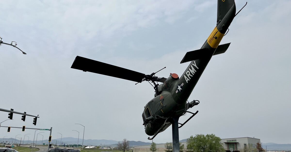 More than a landmark: Helicopter near airport has mission history - Vimarsana News