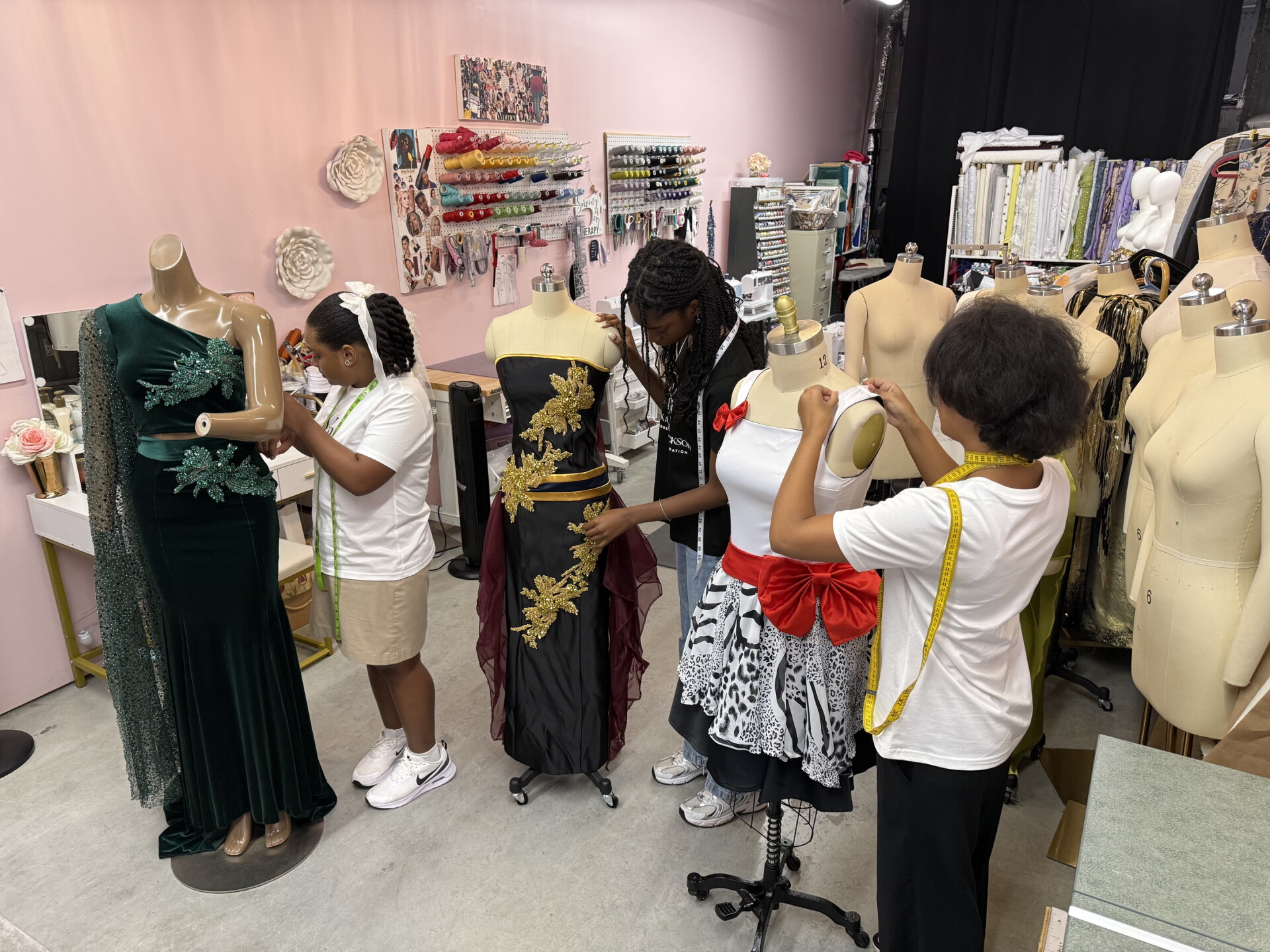 Kallee Jackson fashion students