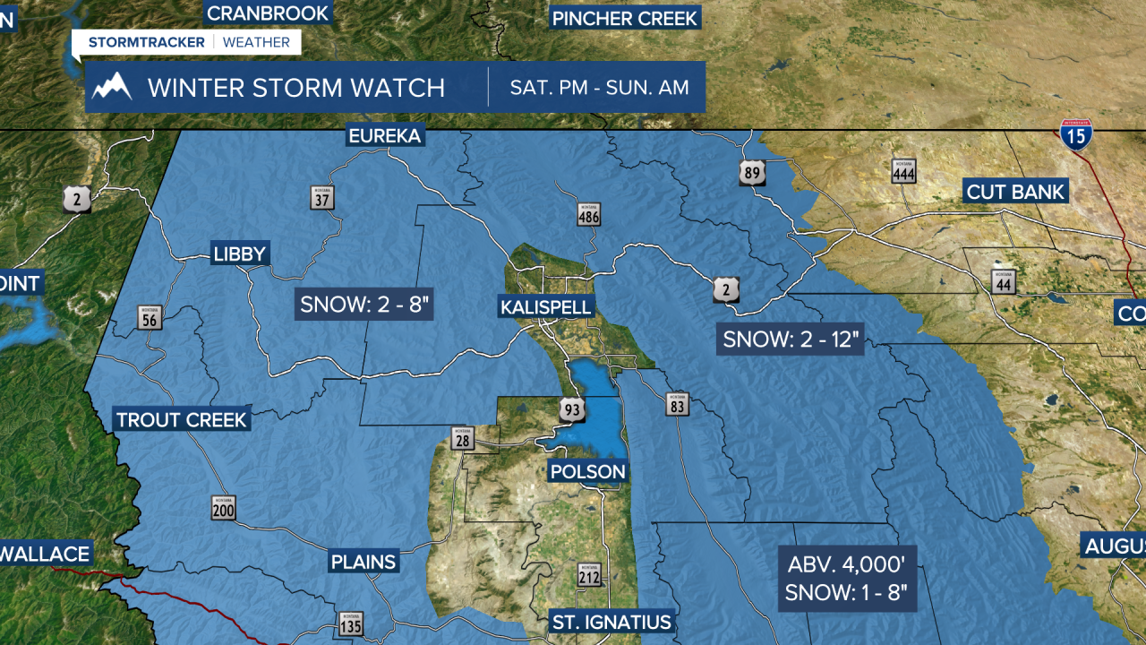NW Winter Storm Watches