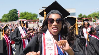 Winston-Salem State University graduation