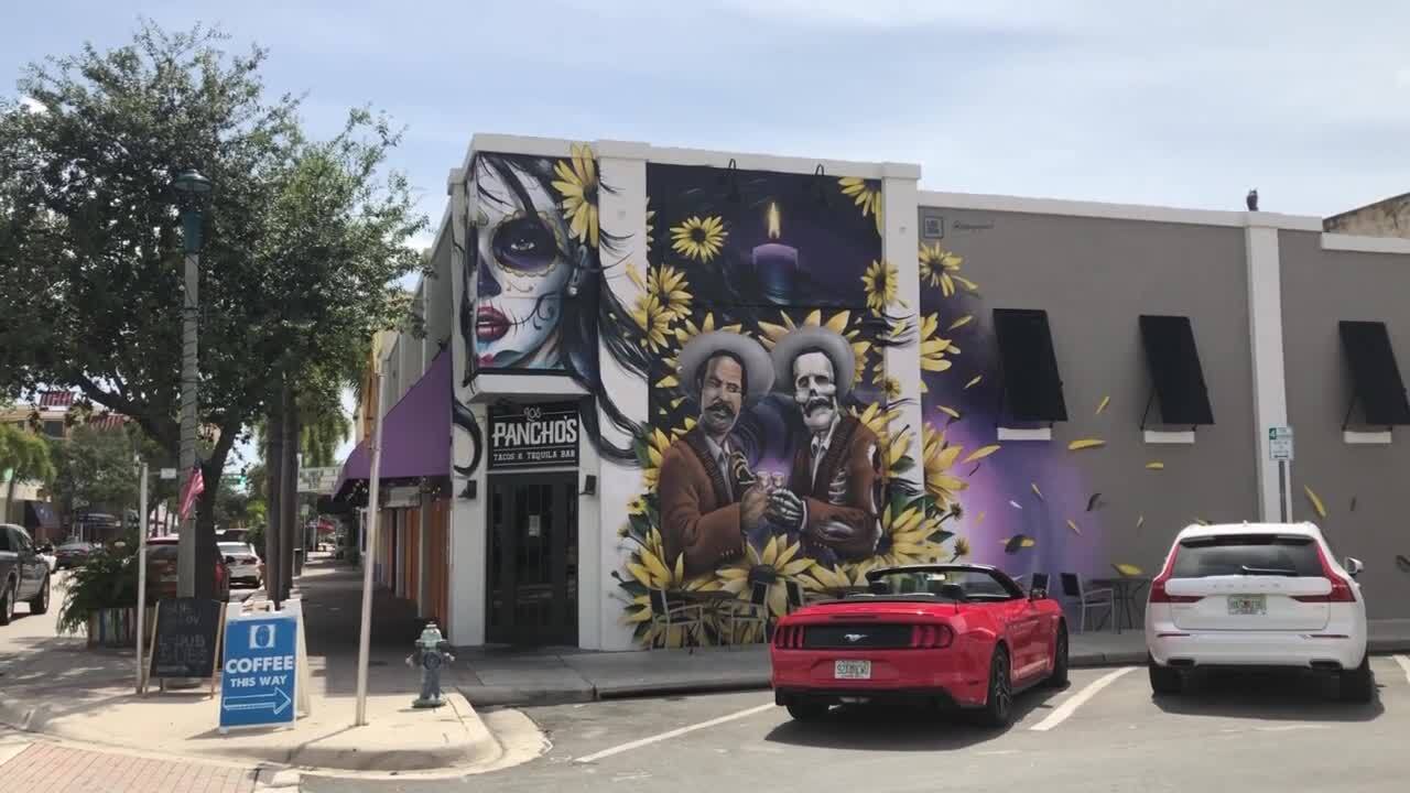 Los Panchos Tacos & Tequila Bar, once L'Anjou, which appeared in 'Body Heat'