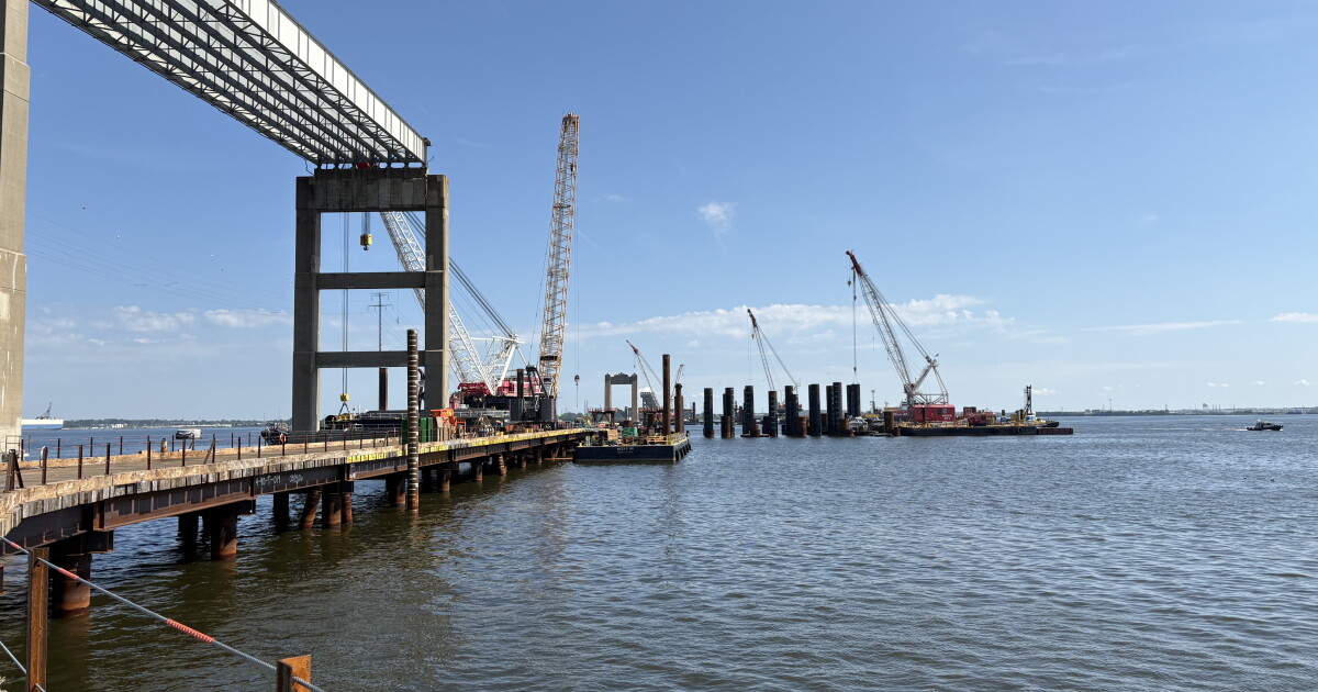 Key bridge reconstruction: Foundation work underway as project advances on schedule