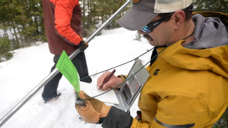 Snowpack measurement