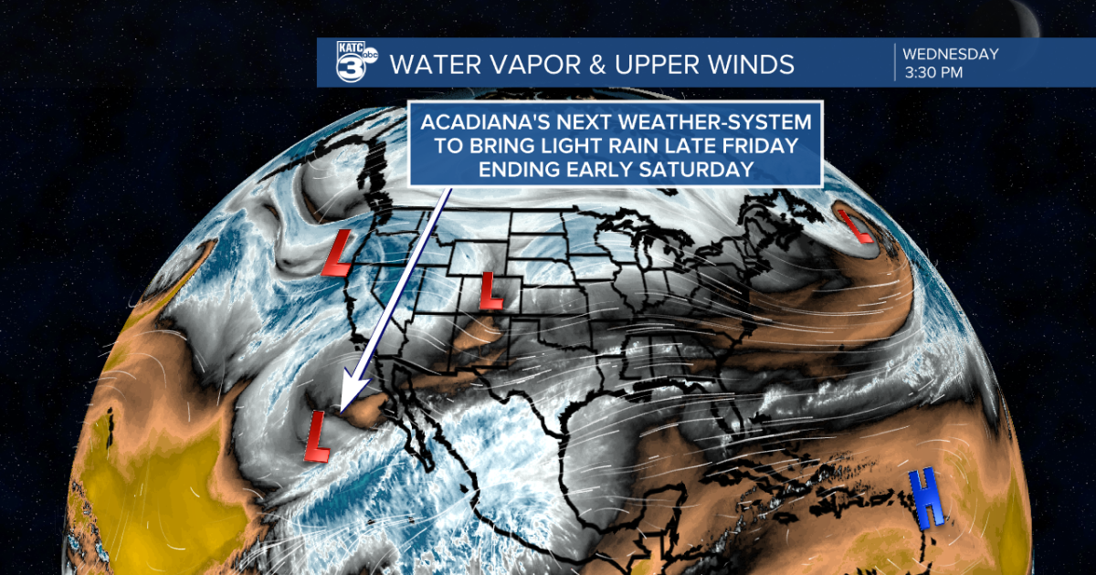 Mild finish to the week; front/showers arrive late Friday - Vimarsana News