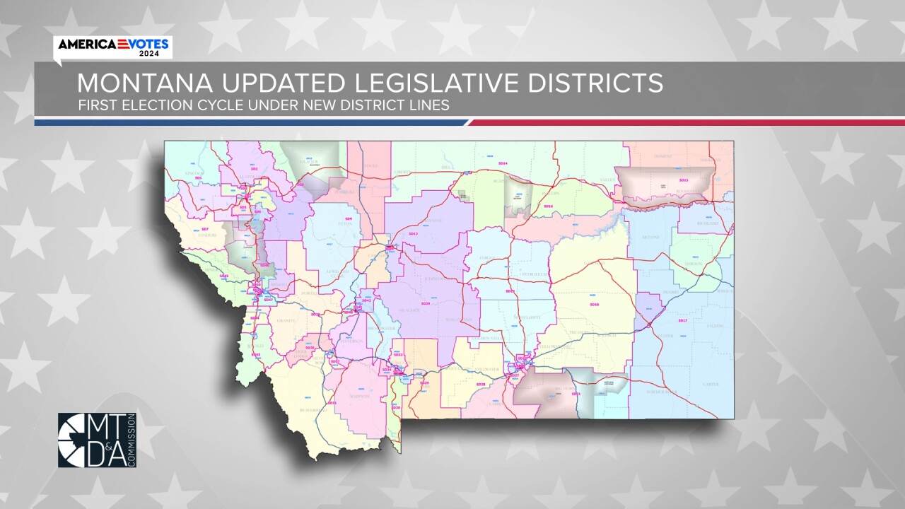 Montana Legislative Districts