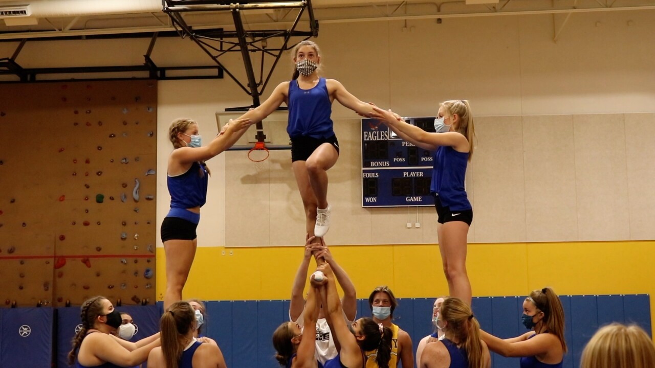 Montana high school cheer teams prepare for season with new precautions
