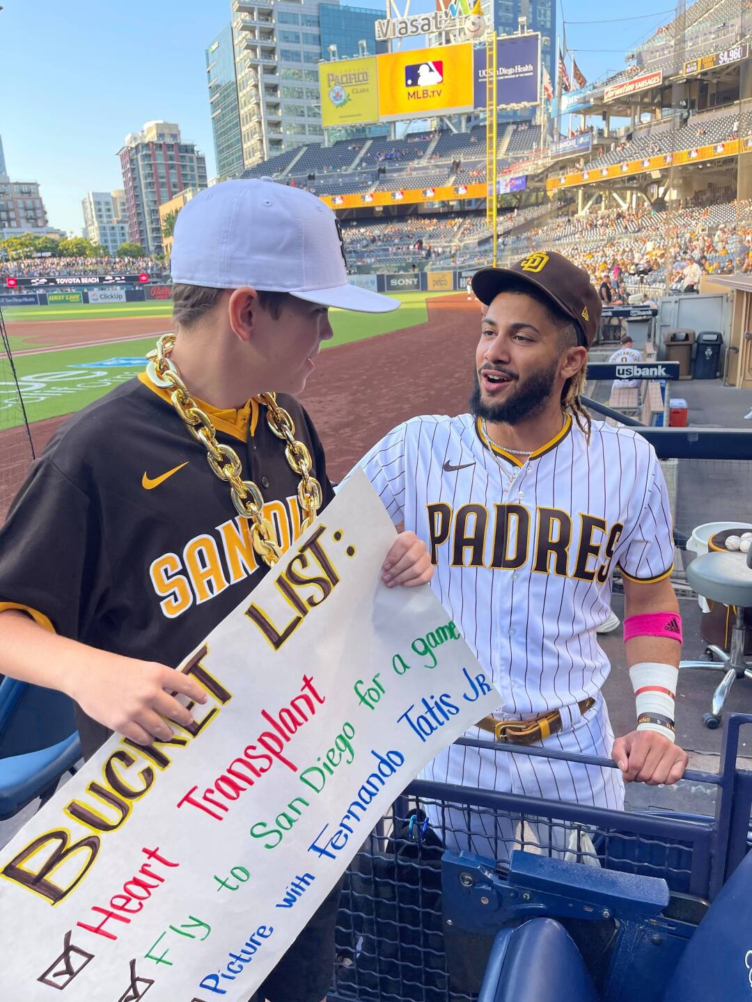 Fernando Tatis Jr. Surprises Fan Who Received A Heart Transplant