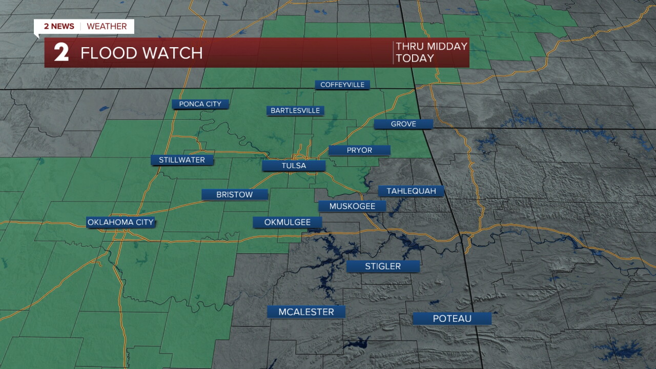 Flood Watch thru Midday Thursday