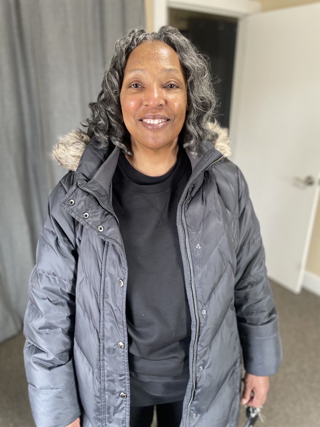 36-year resident Vicki Boston