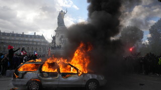 APTOPIX France Protests