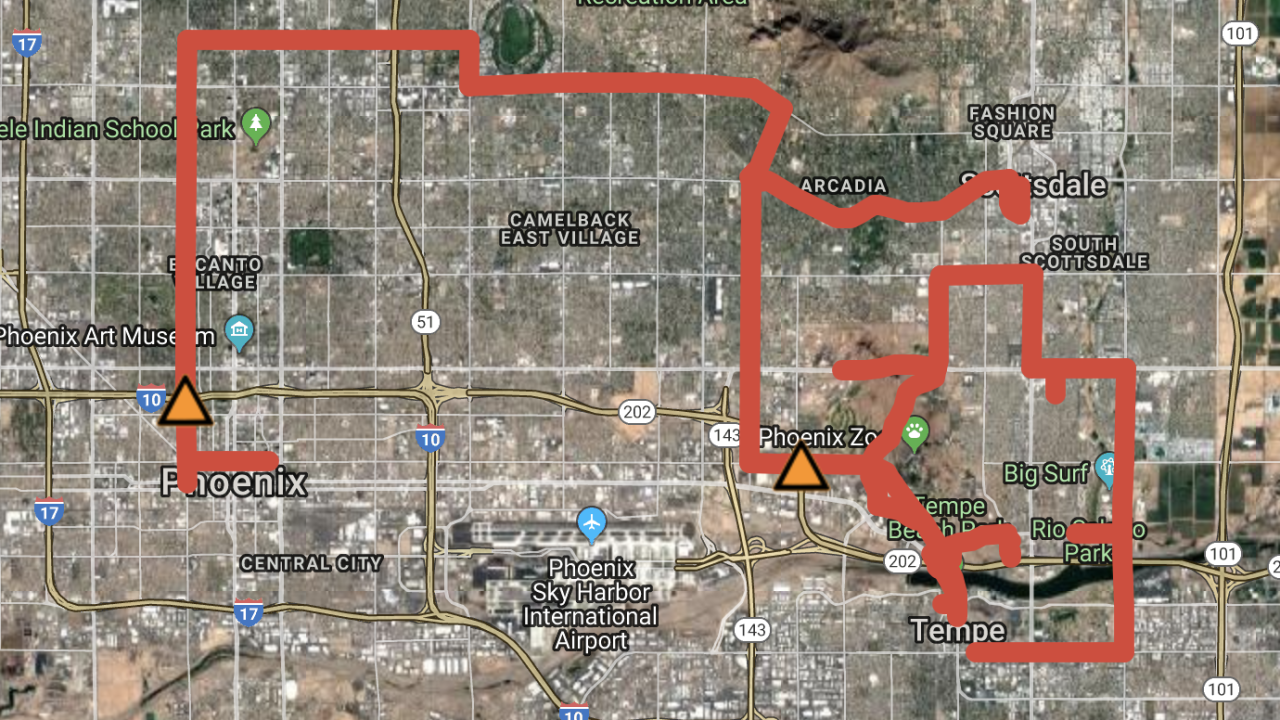 Rock n' Roll marathon in Arizona: See road closures for weekend event