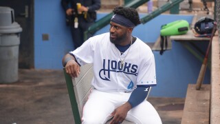 Astros outfielder Taylor Trammell on Hooks roster