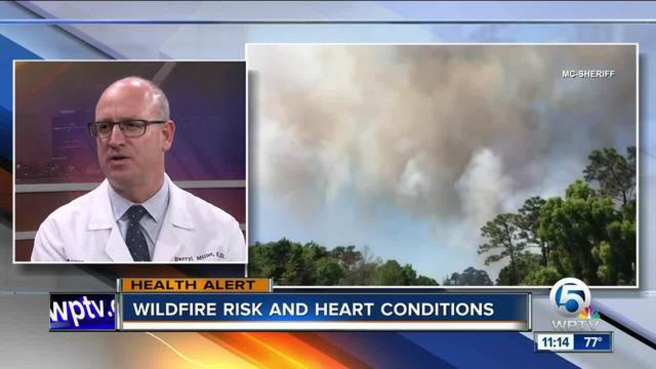 Dangerous side effects of wildfires