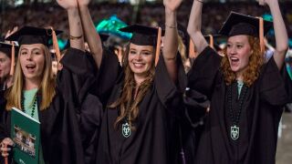 Graduates at Tulane University