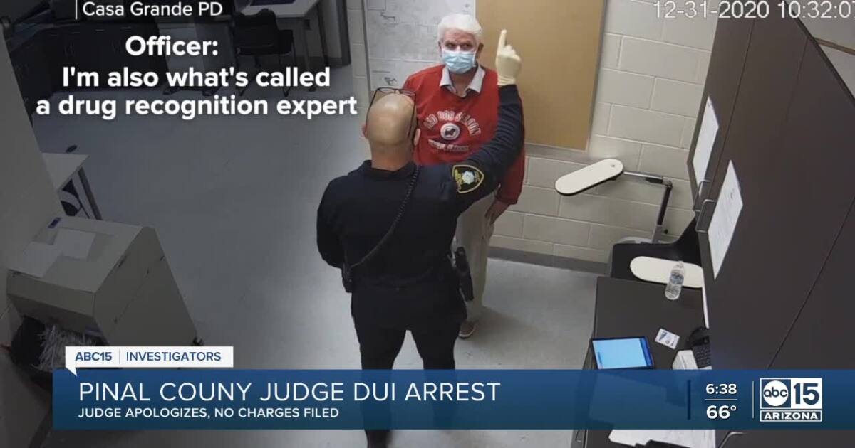 Pinal County judge arrested in DUI investigation