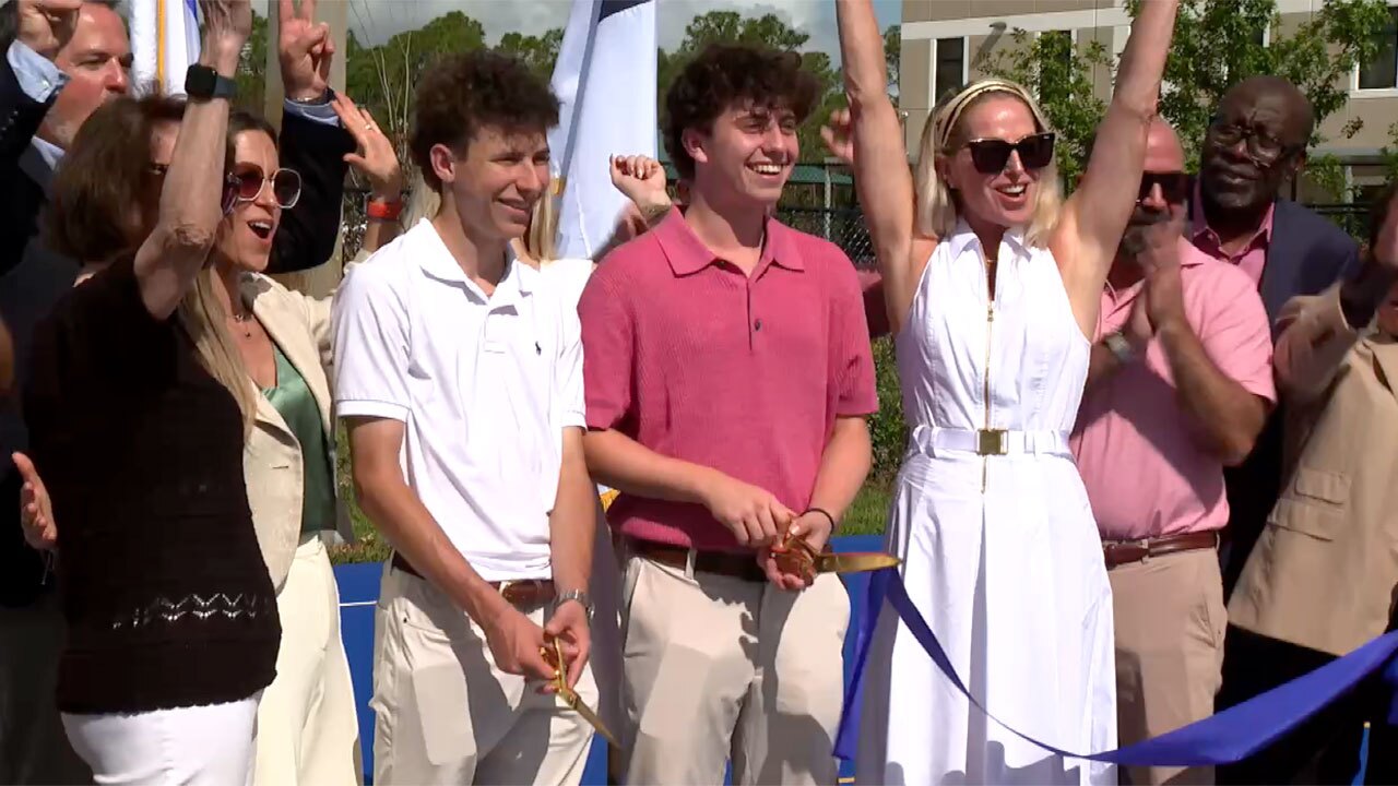 Chase Atkins and Alexander Klein — who met at The Benjamin School — came together with a simple idea: get a basketball court opened for kids in need. They did just that and more, building a safe haven and inspiring the next generation.