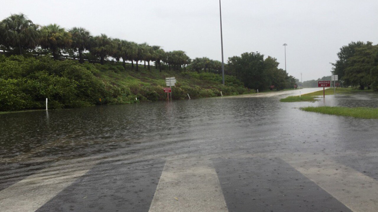 PHOTOS | Tropical system causing flooding