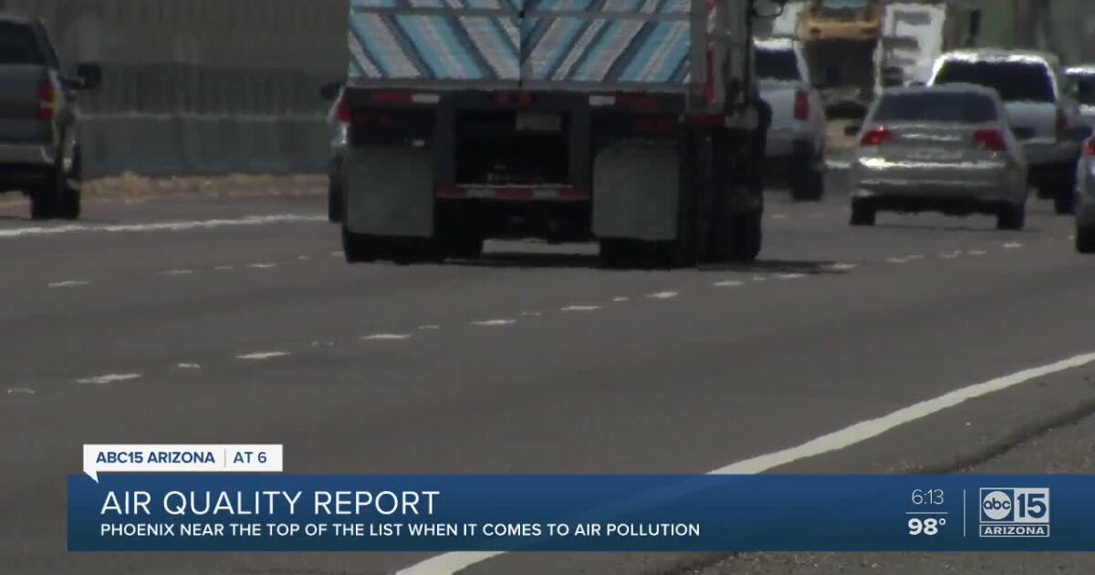 Arizona Pollution ALA ranks Phoenix as one of the most polluted U.S. cities