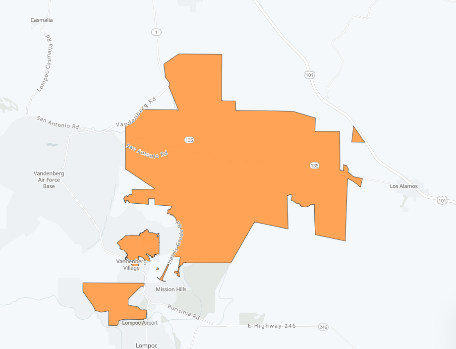 Vandenberg village outage