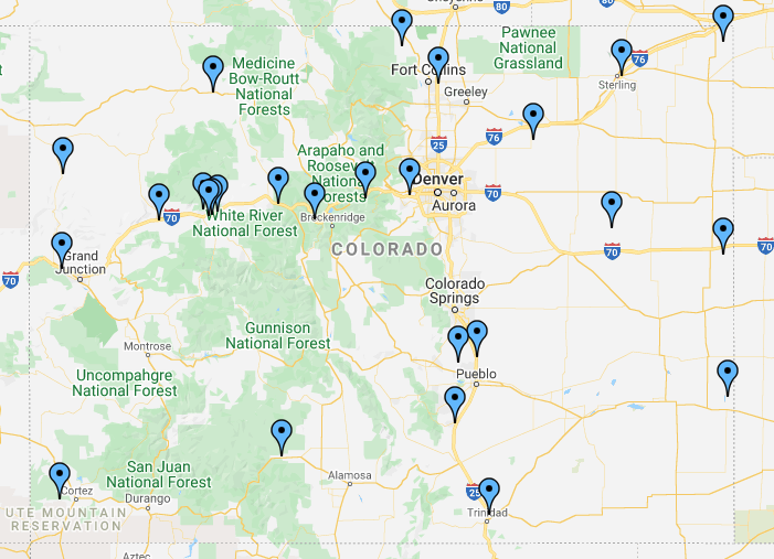 Colorado Rest Stops and Welcome Centers