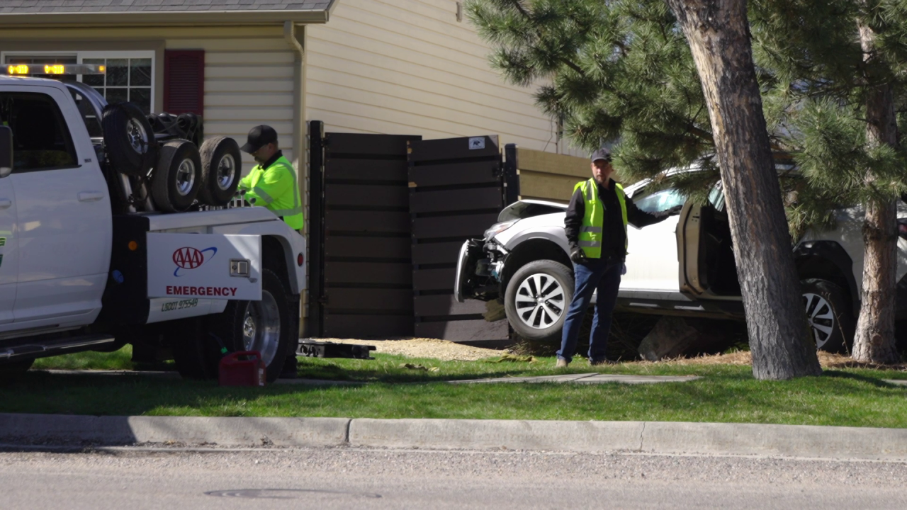 Chase ends after vehicle crashes in a residential area in Missoula